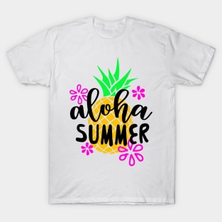 Aloha Summer Pineapple T-Shirt